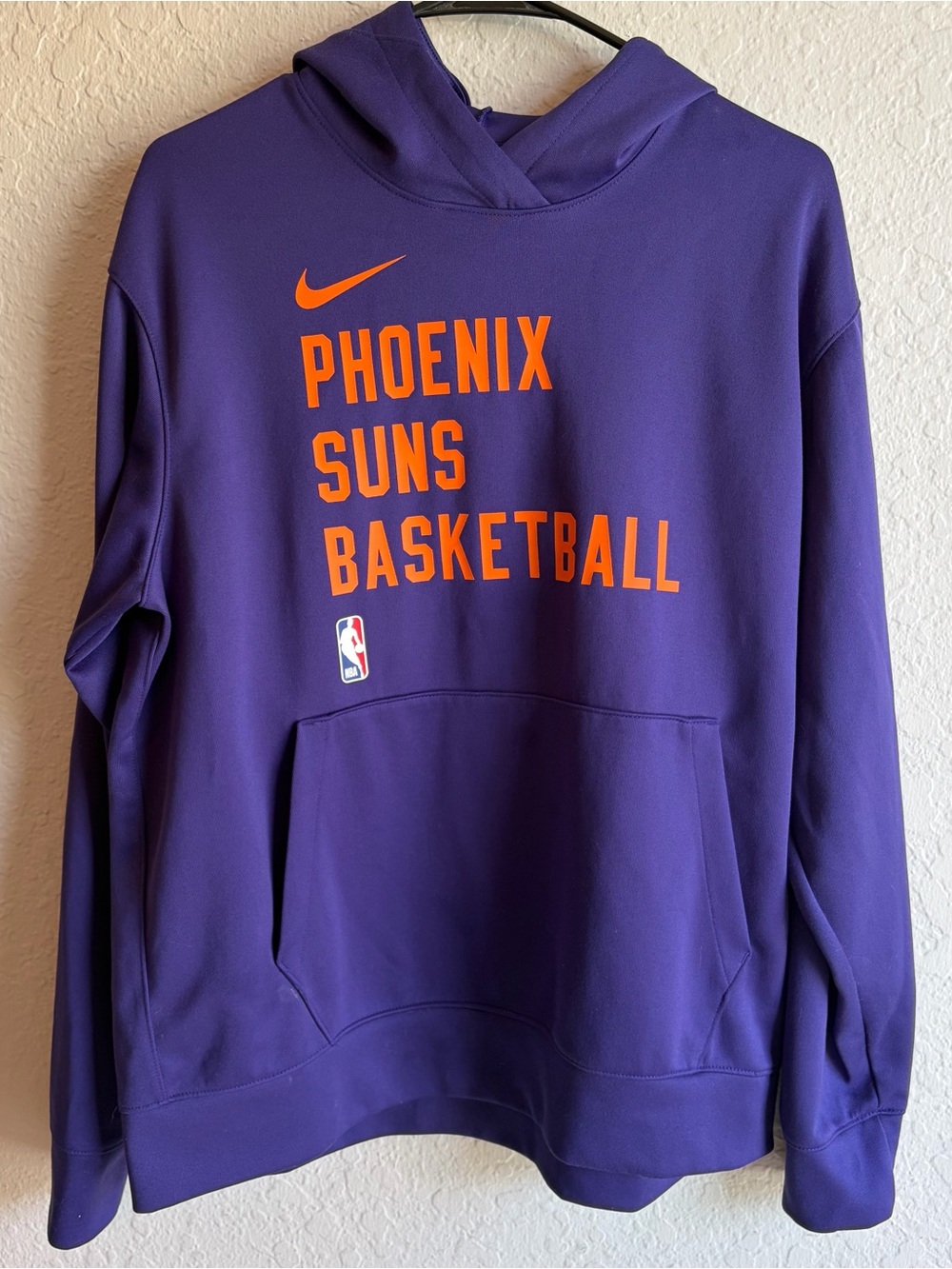 Phoenix Suns Nike Team Issued Purple Dri-Fit Hoodie - Men’s Medium NBA NWOT